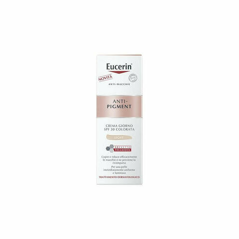 Eucerin Anti-Pigment Crema Giorno SPF30 Colorata Light 50ml