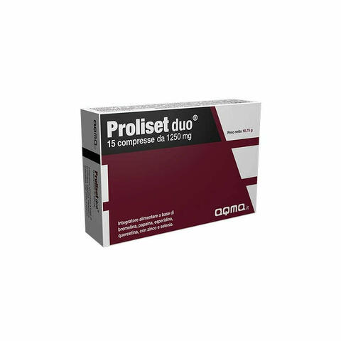 Proliset Duo 15 Compresse