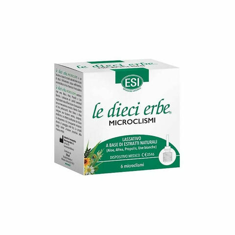 Esi Le Dieci Erbe Microclismi 6 Pezzi