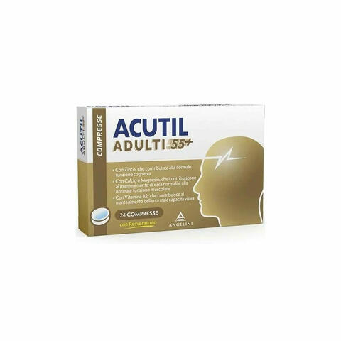 Acutil Adulti 55+ 24 Compresse