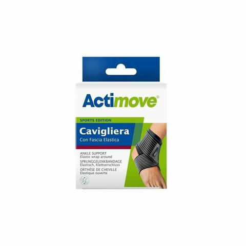 Actimove Sports Cavigliera Con Fascia Elastica Taglia L 1 Pezzo