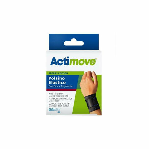 Actimove Sports Polsino Elastico Con Fascia Regolabile 1 Pezzo