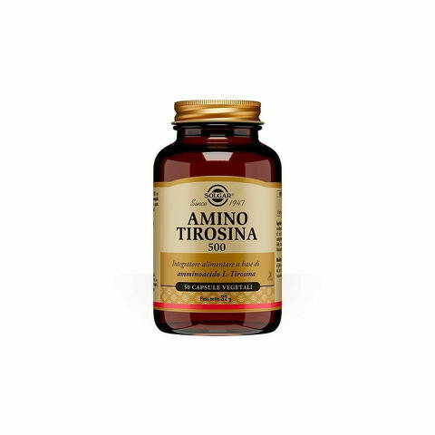 Amino Tirosina 500 50 Capsule Vegetali