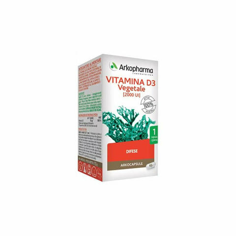 Vitamina D3 Vegetale Arkocapsule 45 Capsule