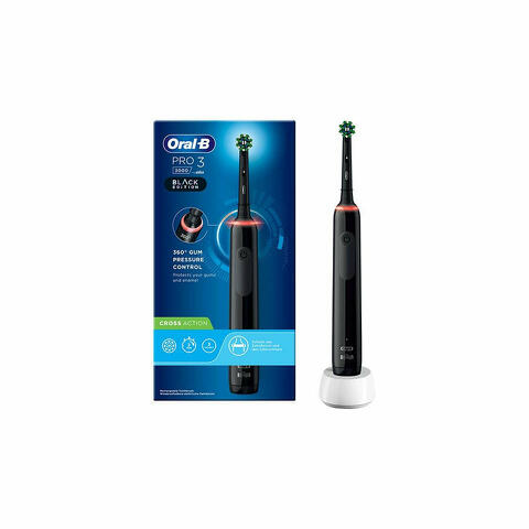 Oral-B Pro 3 3000 Spazzolino Elettrico Black Edition