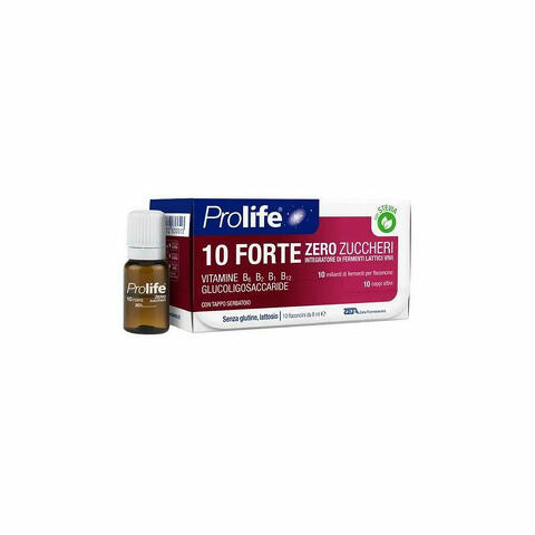 Prolife 10 Forte Zero Zuccheri 10 Flaconcini