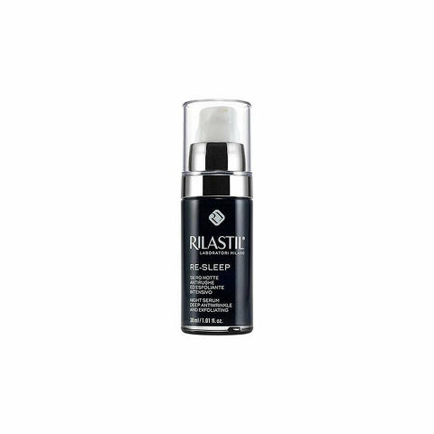 Rilastil Re-Sleep Siero Notte Antirughe Ed Esfoliante Intensivo 30ml