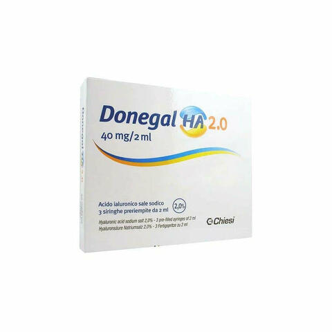 Donegal HA 2.0 Siringa 40mg/2ml 3 Pezzi