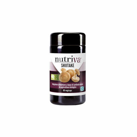 Nutriva Shiitake 60 Capsule Vegetali