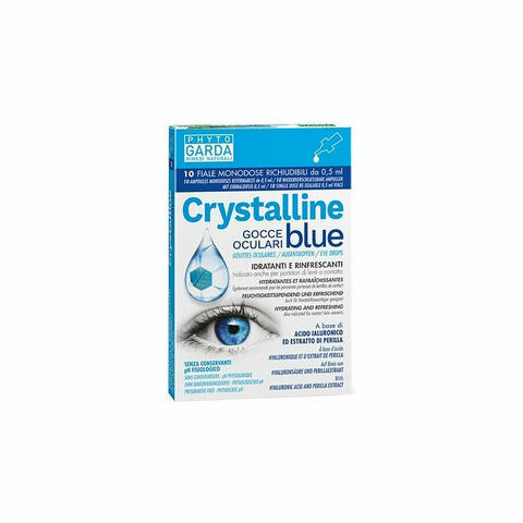 Crystalline Blue Gocce Oculari 10 Fiale Monodose