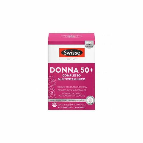 Swisse Ultivit Complesso Multivitaminico Donna 50+ 30 Compresse