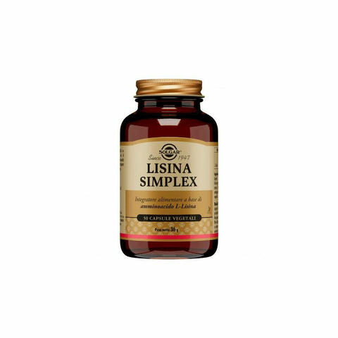 Lisina Simplex 50 Capsule Vegetali