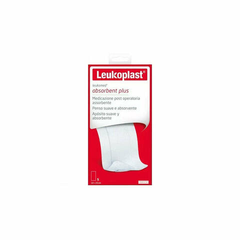 Leukoplast Leukomed Absorbent Plus Medicazione 10x20cm 5 Pezzi