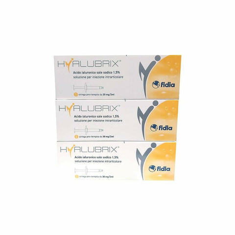 Hyalubrix Siringa 30mg/2ml 3 Pezzi