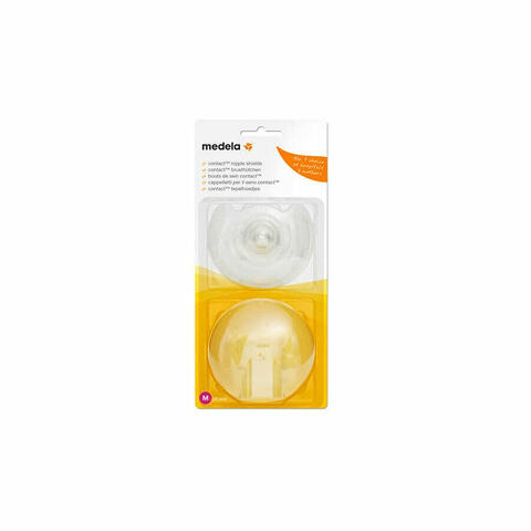 Medela Contact Cappelletti Seno M 2 Pezzi