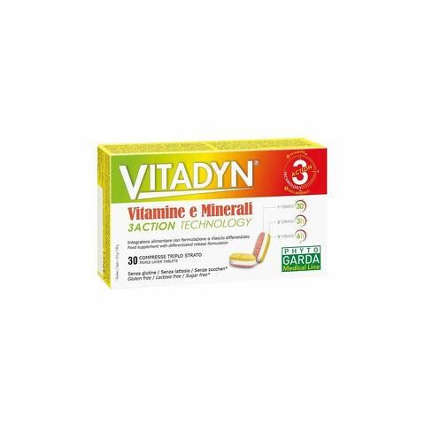 Vitadyn Vitamine E Minerali 30 Compresse