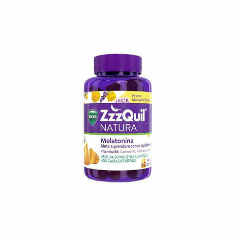 ZzzQuil Natura Mango & Banana 60 Pastiglie