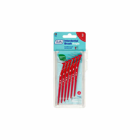 Tepe Angle Scovolino Rosso Taglia 2 0,5mm 6 Pezzi