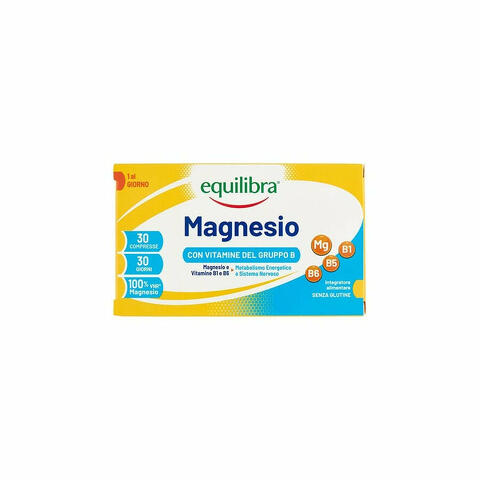 Equilibra Magnesio Con Vitamine Del Gruppo B 30 Compresse