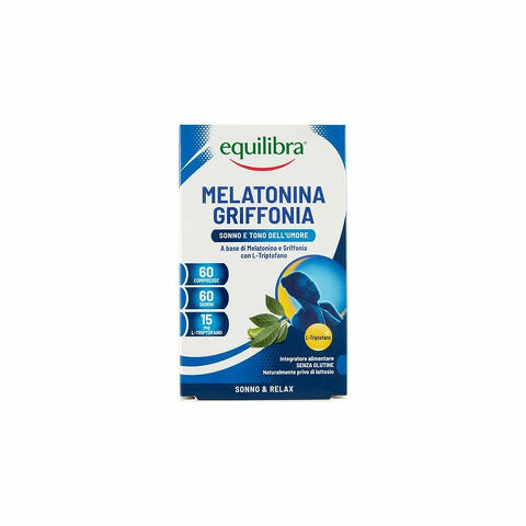 Equilibra Melatonina Griffonia 60 Compresse