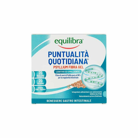 Equilibra Puntualità Quotidiana Psyllium Fibra Gel 20 Bustine