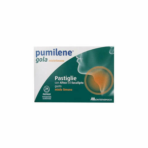 Pumilene Gola Mielelimone 24 Pastiglie