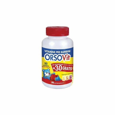 Orsovit Caramelle Gommose 90 Pezzi