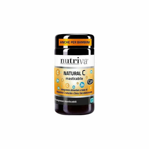 Nutriva Natural C 60 Compresse Masticabili