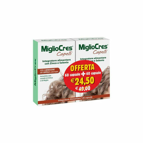 MiglioCres Capelli 60+60 Capsule