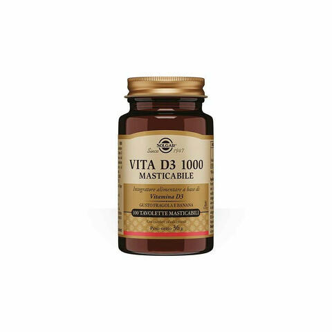 Vita D3 1000 Masticabile 100 Tavolette