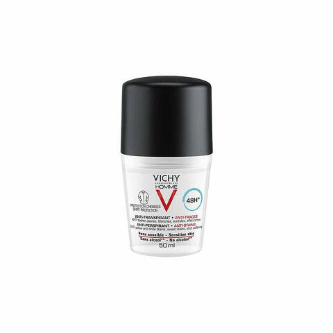 Vichy Homme Deodorante Anti-Macchie 48H 50ml