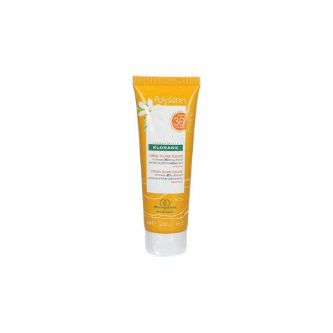 Klorane Les Polysianes Crema Viso Tamanu Bio & Monoi Spf30 - 50 Ml