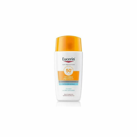 Eucerin Sun Face Aqua Protect Fluido Ultra-Leggero Spf 50+ 50Ml