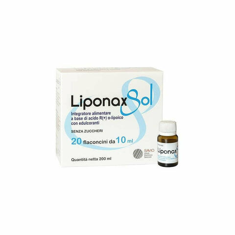 Liponax Sol 20 Flaconcini Da 10 Ml