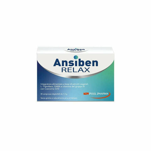 Pool Pharma Ansiben Relax 30 Compresse