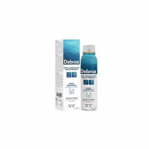 Debrox Spray Isotonico Naso Orecchie 125 Ml