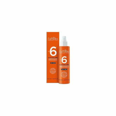 Euphidra Olio Solare Abbronzante Spf6 150Ml