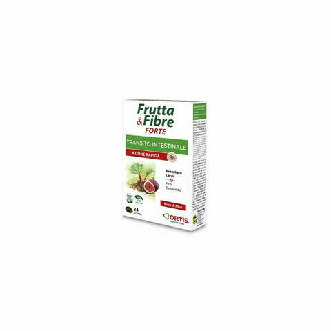 Ortis Frutta & Fibre Forte Transito Intestinale 24 Compresse