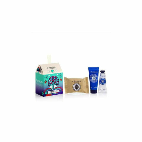 L'Occitane Box Piccola Coccola Karitè Crema Mani 10ml + Crema Corpo 20ml + Sapone Solido 25g