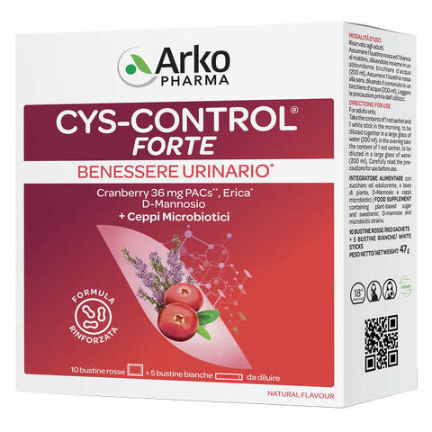 Cys Control Forte 15Bust