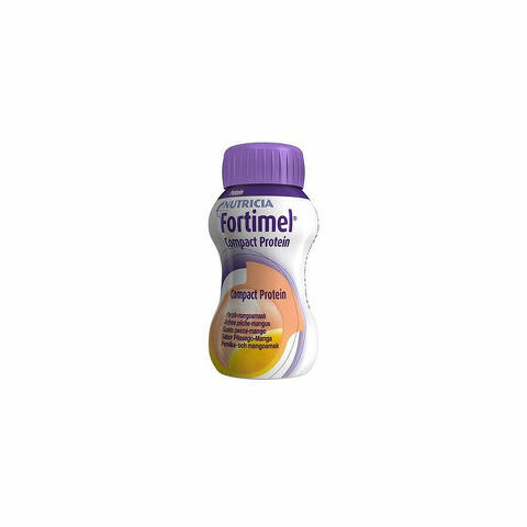 Nutricia Fortimel Compact Protein Pesca E Mango 4 Bottigliette Da 125Ml