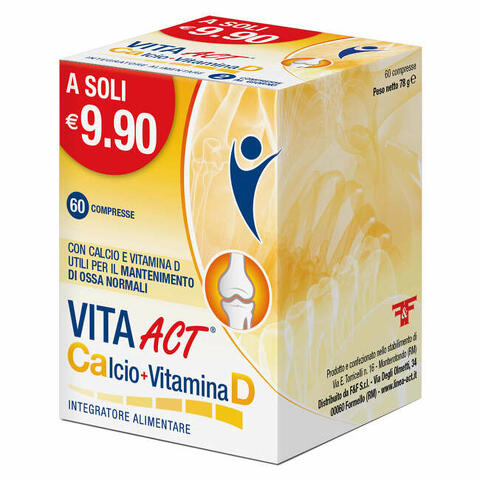 Vita Act Calcio+Vit D 60Cpr