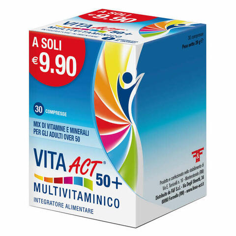 Vita Act Multivitam 50+ 30Cpr