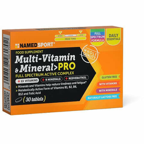 Multi Vitamin&Mineral Pro30Cpr