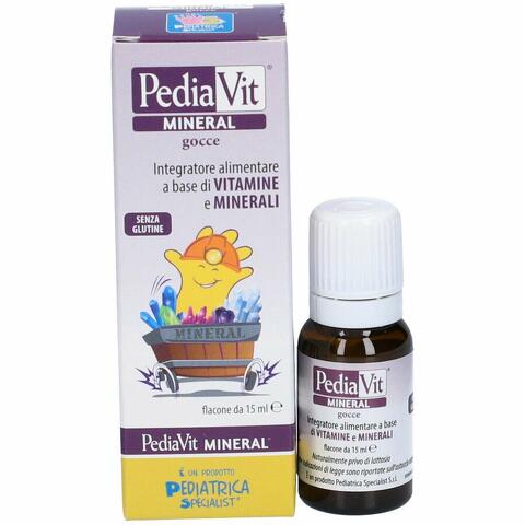 Pediavit Mineral Gocce 15Ml