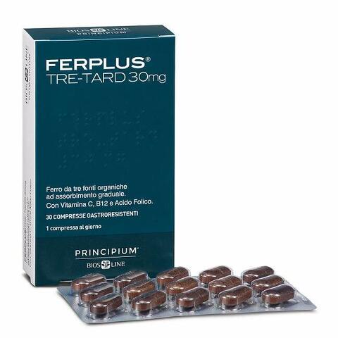 Ferplus Tre-Tard 30Mg 30Cpr