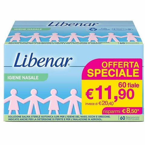 Libenar 60 Flaconcini Isotoniche 5Ml