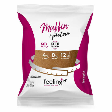 Feeling ok muffin frutti di bosco 50 g