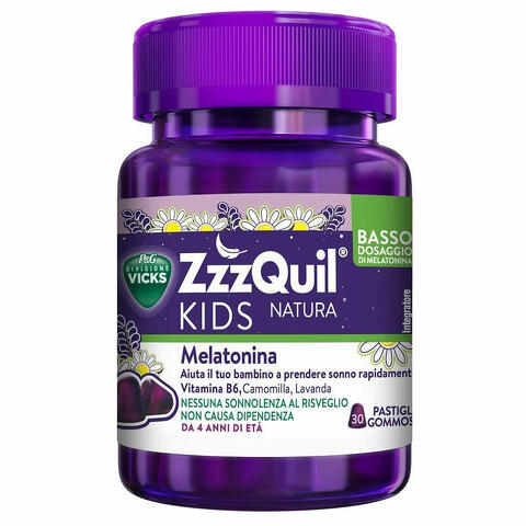 Zzzquil kids natura 30 pastiglie gommose