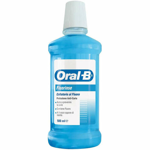 Fluorinse - Oralb fluorinse collutorio anti carie 500 ml